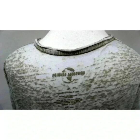 Universal Studios Sheer Graphic Tee - Grayish Green/Size L - Picture 14 of 15